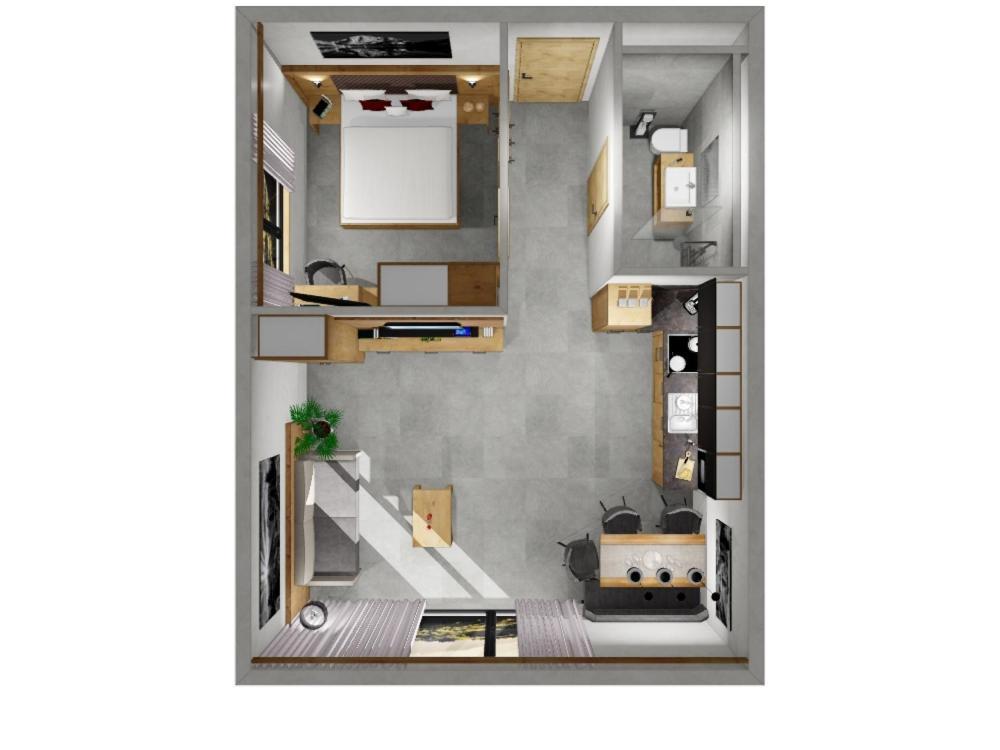 Neues Luxerioes Eingerichtetes Apartment Bock See Luaran gambar